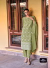 Four Buttons Pearl 8 Wholesale Printed Readymade Salwar Suits 